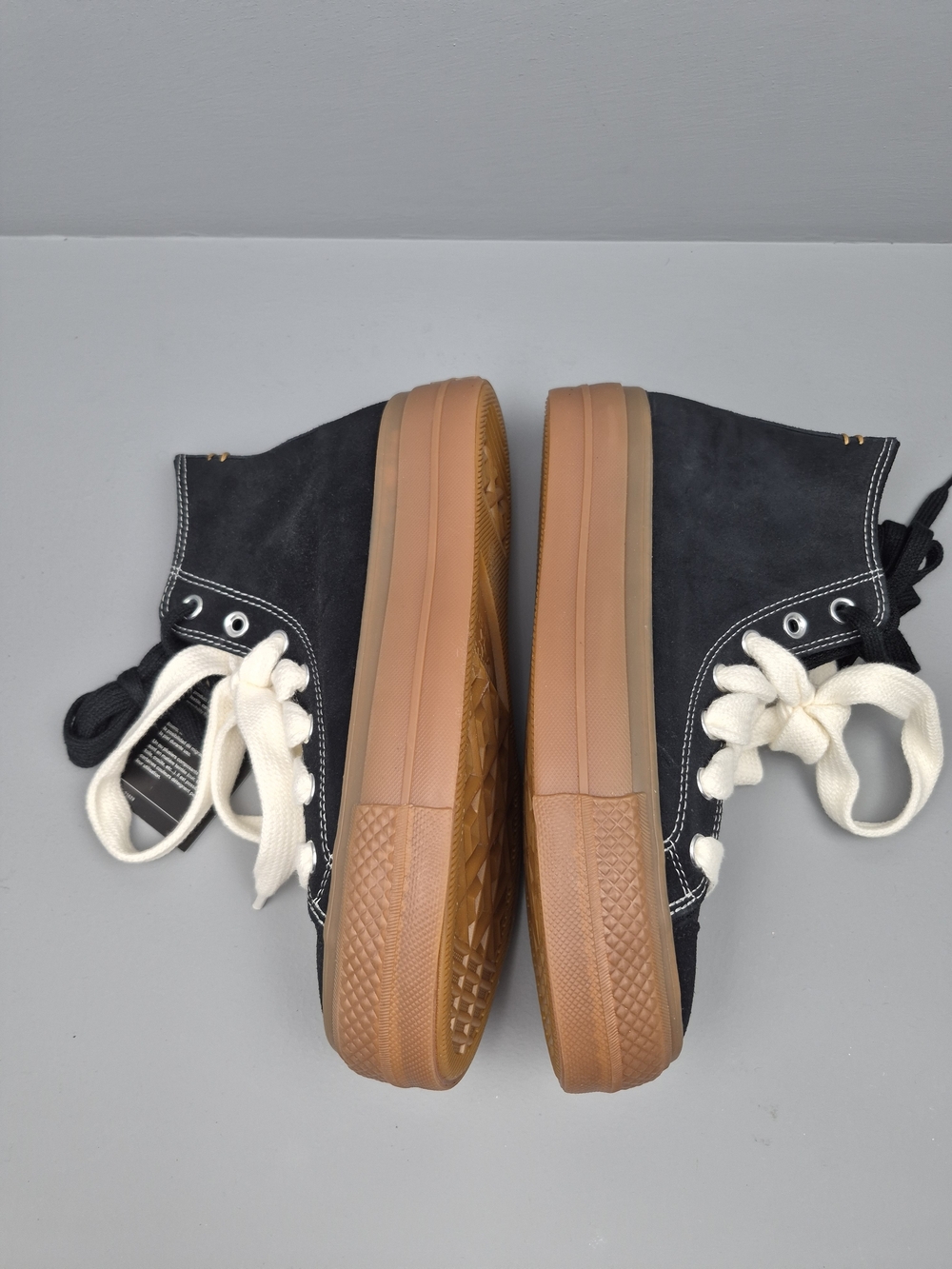 Converse Chuck Taylor All Star Lift Platform High Top Black W sz 8.5 A10460C W - Picture 4 of 10